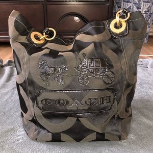 Authentic Coach Mid-Size Tote